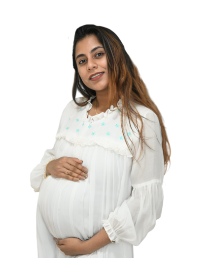 White Maternity dress