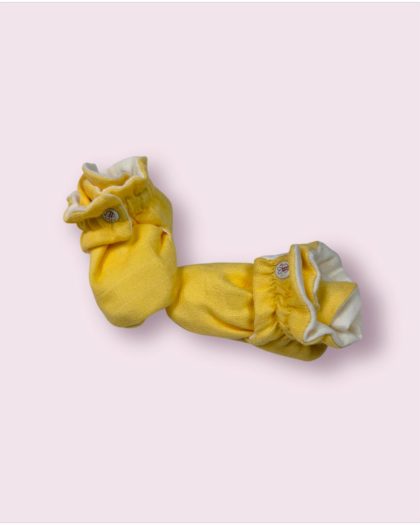 Organic Cotton-Yellow Bootie