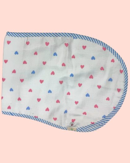 Organic Cotton Burpy Bip- Heart