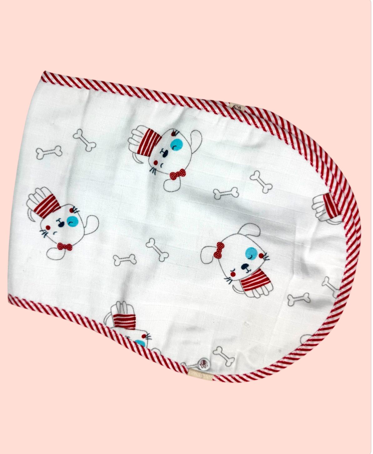 Organic Cotton Burpy Bips- Puppy