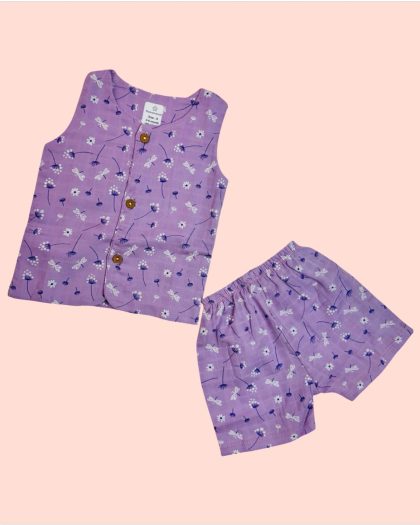 Jabla and Shorts -Flower