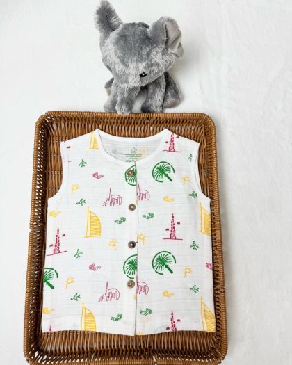 Organic Cotton Muslin Unisex Jabla- DXB