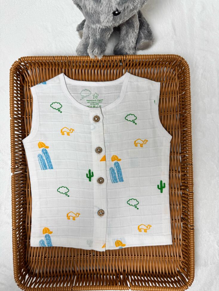 Organic Muslin Cotton Unisex Jabla- AUH