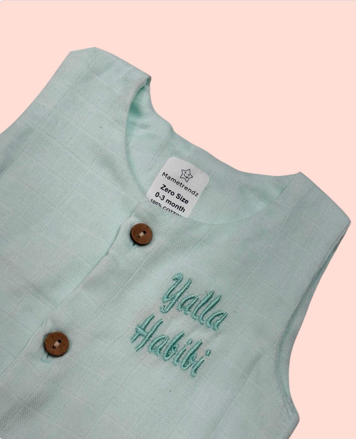 Unisex Jabla- Yalla Habibi-Blue - Image 2