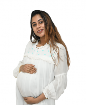 White Maternity dress